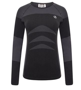 Picture of WOMENS IN THE ZONE II LONG SLEEVE TEE BLACK